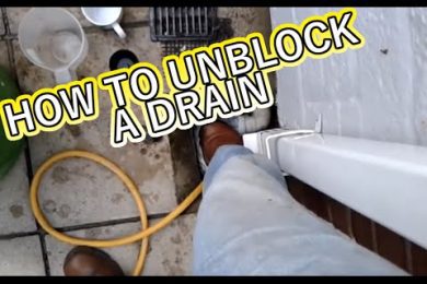 How Do You Unblock A Drain Yourself?