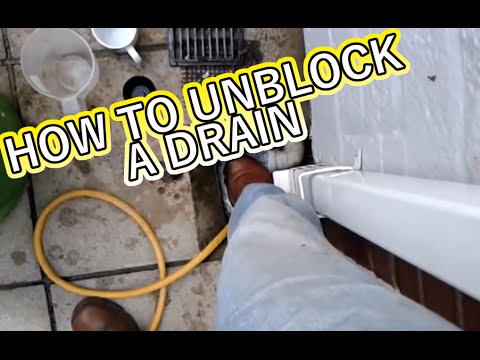 How Do You Unblock A Drain Yourself?